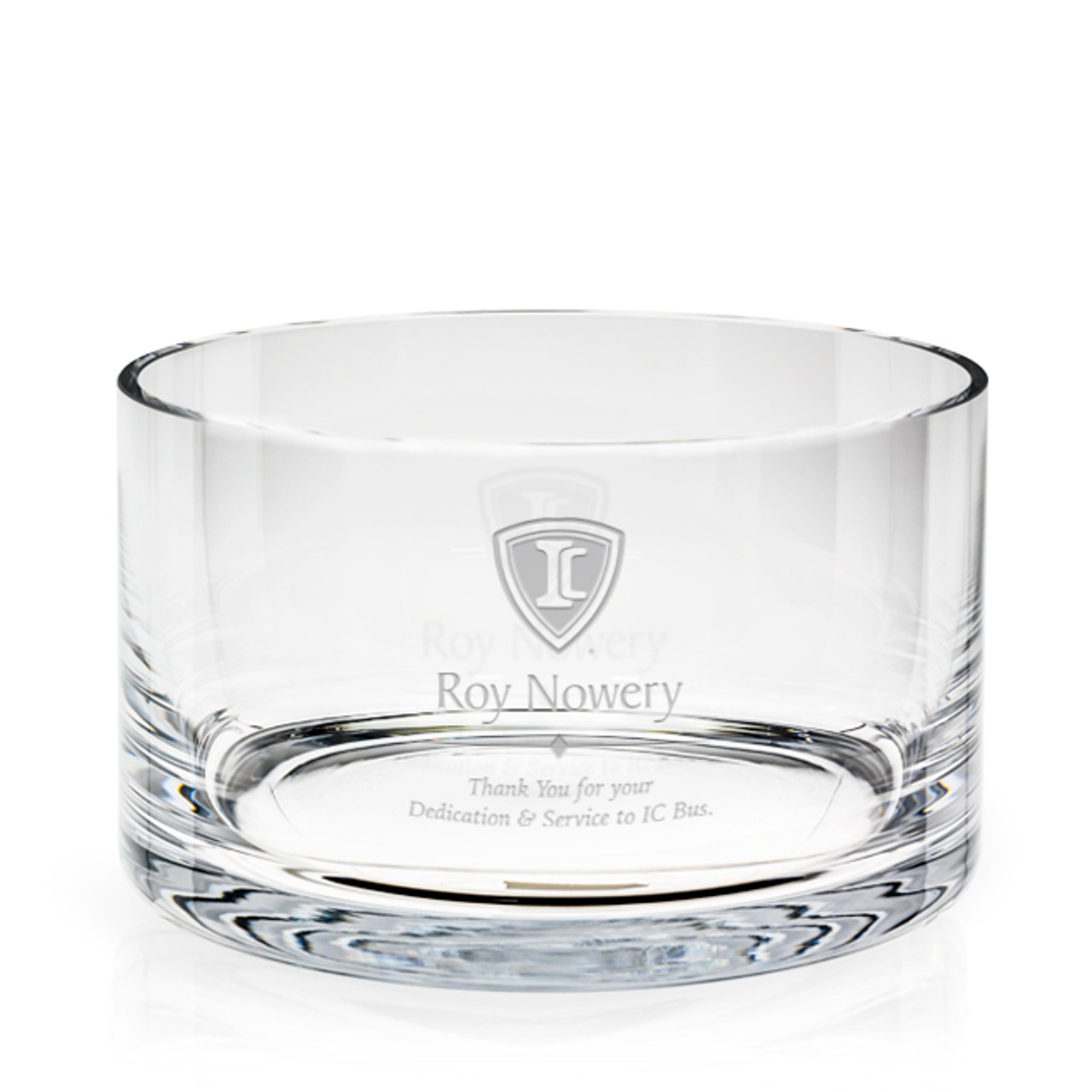 Tasha European Crystalline Bowl - Large